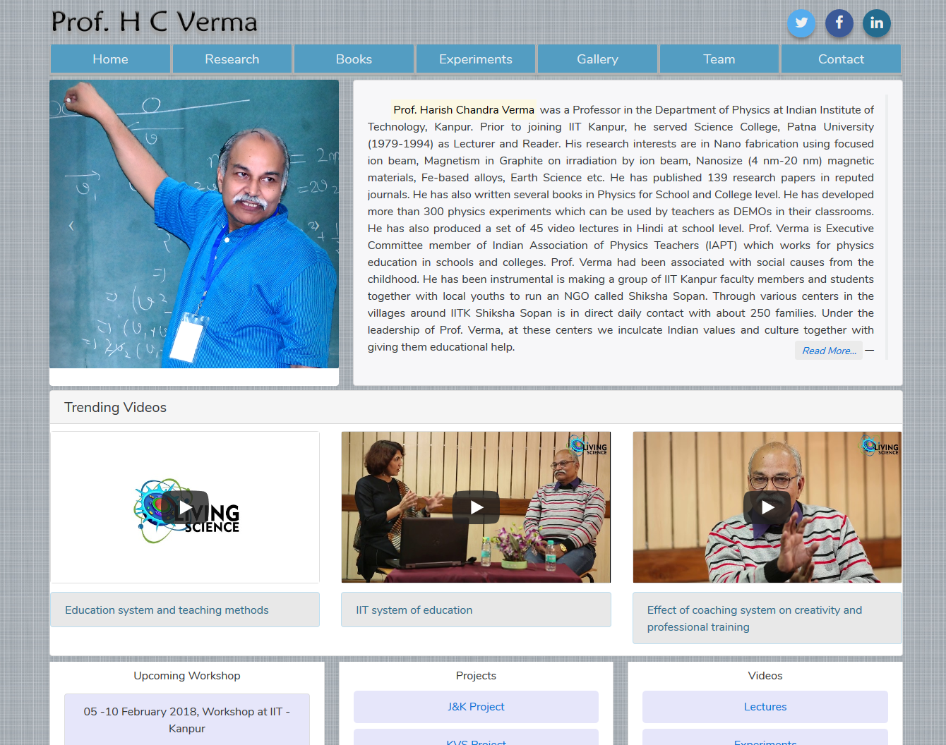 Dr H C Verma